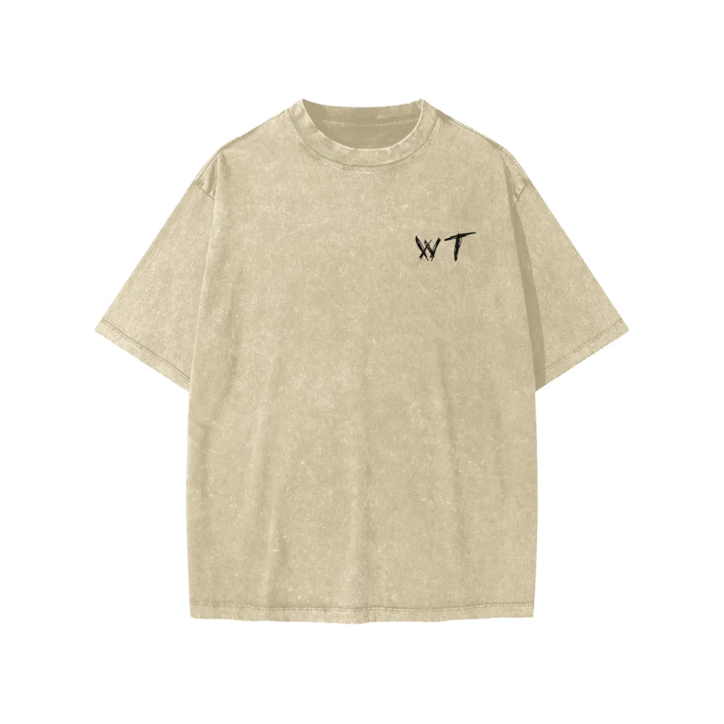WT Industrial Acid Wash Box Tee